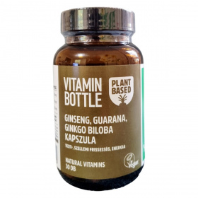 Vitamin Bottle  Ginseng, Guarana, Ginkgo Biloba kapszula 30db
