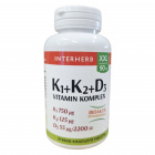 Interherb XXL K1+K2+D3 komplex tabletta 90db Interherb XXL K1+K2+D3 komplex tabletta 90db