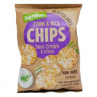Benlian kukorica, barnarizs chips - tejfölös-snidlinges 50g 