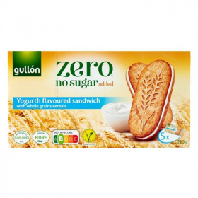 Gullón joghurtos reggeli szendvicskeksz 220g