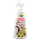 Bio Bione keratin + koffein + makadámia-magolaj öblítés nélküli kondícionáló spray 260ml 