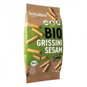 Schnitzer bio grissini - szezámos, gluténmentes 100g