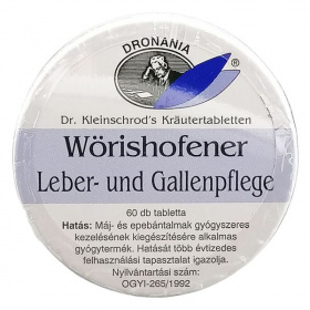 Wörishofener Leber-und Gallenpflege tabletta 60db