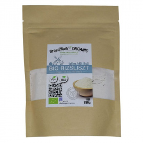 GreenMark bio teljes kiőrlésű rizsliszt 250g