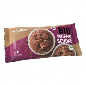 Schnitzer bio muffin - csokis, gluténmentes 140g