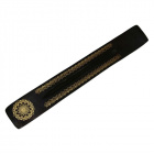 Hasti füstölő pálca tartó - fa, mandalás 1db 