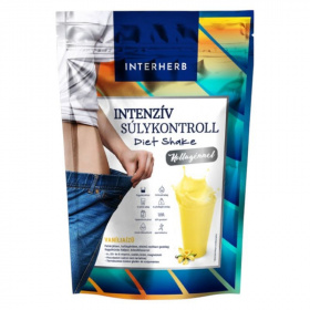 Interherb Intenzív Súlykontroll Diet Shake italpor - vanília ízű 528g