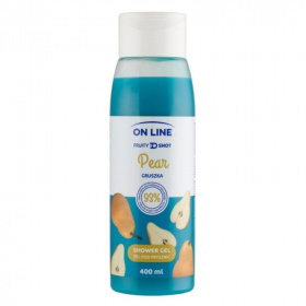 On Line tusfürdő fruity shot körte 400ml