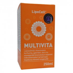 LipoCell Multivita liposzómás multivitamin 250ml