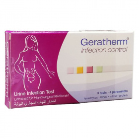 Geratherm Infection Control vizeletvizsgálati teszt húgyúti fertőzésekhez 1db