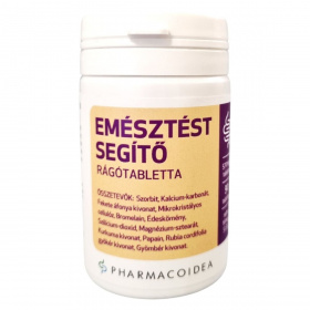 Pharmacoidea Emésztést Segítő rágótablettea 90db