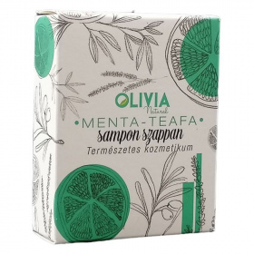 Olivia Natural menta-teafa samponszappan 90g