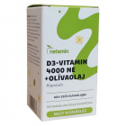 Netamin D3-vitamin 4000NE + olívaolaj kapszula 100db 