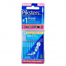 Piksters fogköztisztító kefe - 5-ös méretű 10db
