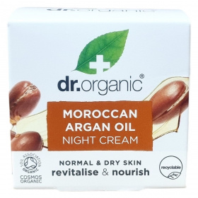 Dr.Organic éjszakai arckrém - bio argánolajjal 50ml