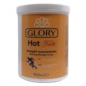 Glory Hot Forte melegítő masszázskrém 900ml
