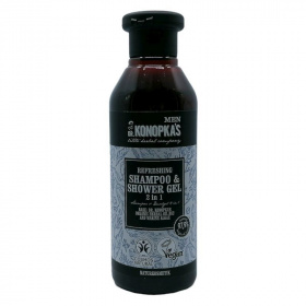 Dr.Konopka's men frissítő 2 az 1-ben sampon és tusfürdő gél 280ml