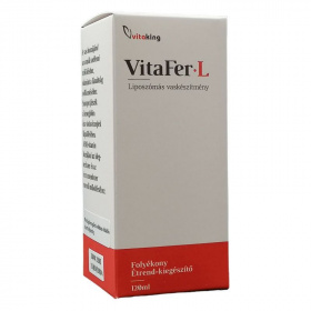 Vitaking VitaFer-L liposzómás vaskészítmény folyadék 120ml