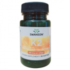 Swanson K2-vitamin 100mcg lágyzselatin kapszula 30db Swanson K2-vitamin 100mcg lágyzselatin kapszula 30db