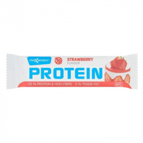 Maxsport gluténmentes protein szelet - eper 60g