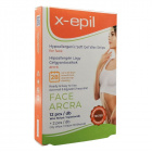 X-Epil használatrakész hipoallergén gélgyantacsíkok (arcra) 12db X-Epil használatrakész hipoallergén gélgyantacsíkok (arcra) 12db