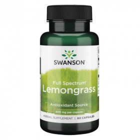Swanson Lemongrass citromfű koncentrátum 400mg kapszula 60db