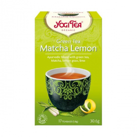 Yogi bio zöld tea - matcha-citrom 17x1,8g