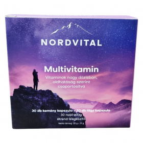 Nordvital Multivitamin kapszula (30+30db) 60db